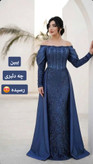 ماکسی مجلسی بینظیر مدل نگین جنس گیپور چمنی وساتن زارا