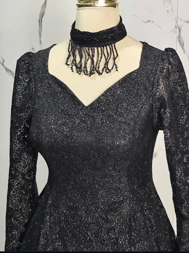 ماکسی مجلسی لاکچری مدل شیرین جنس دانتل ژاپنی